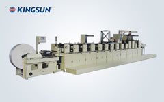 Máquina impresora flexográfica horizontal 